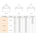 große Veranstaltungszelte, hochwertige PVC-Plane Carport, Aluminiumrahmen Luxus Carport, Doppelcarport stark